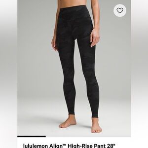 Lululemon Align High-rise Pant 28” Size 2